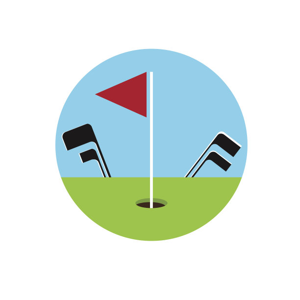 高尔夫比赛标志