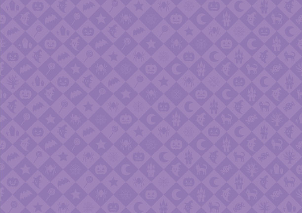 淡紫色格子图案背景素材