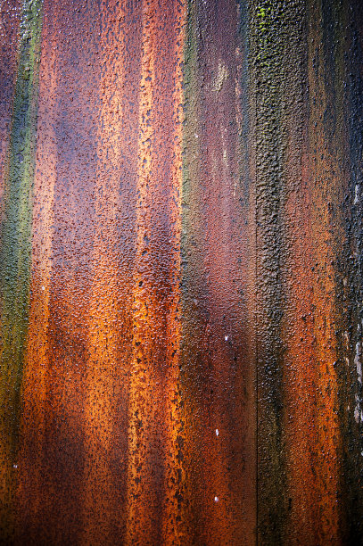 斑驳锈迹金属表面纹理