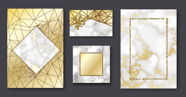 时尚名片装饰线条