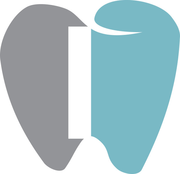 种植牙烤瓷牙logo
