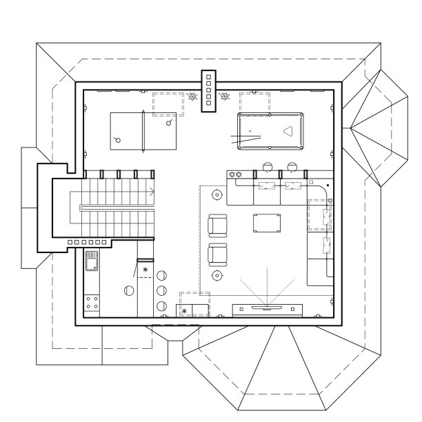 顶楼公寓