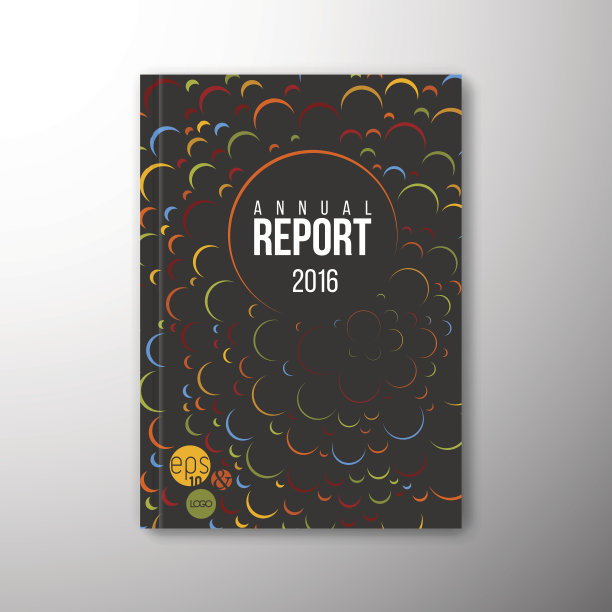 灰色圆形图案封面