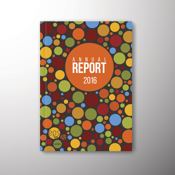 灰色圆形图案封面