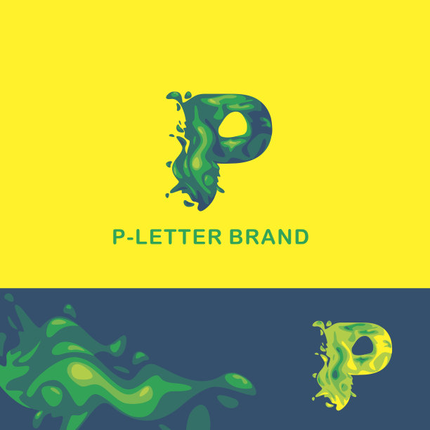 p字母logo