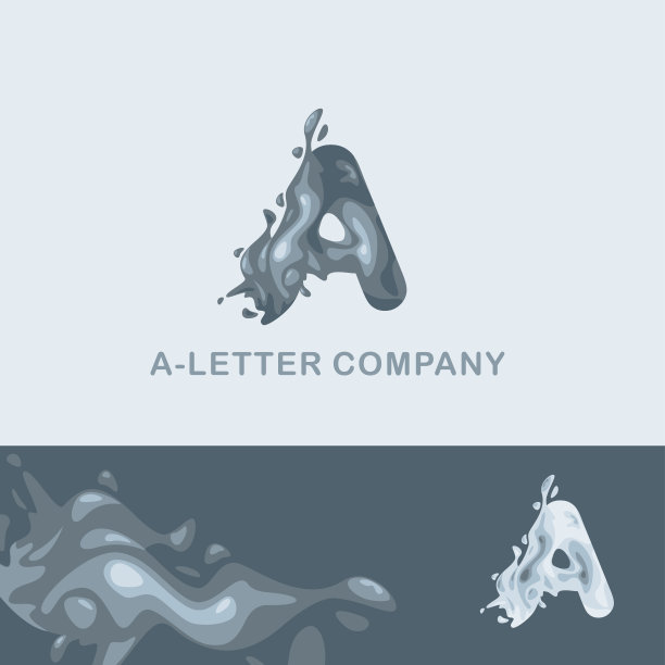 字母a,logo设计