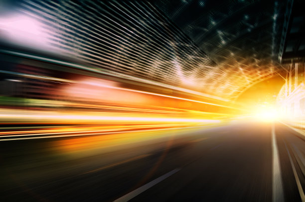 炫彩动感光线背景图