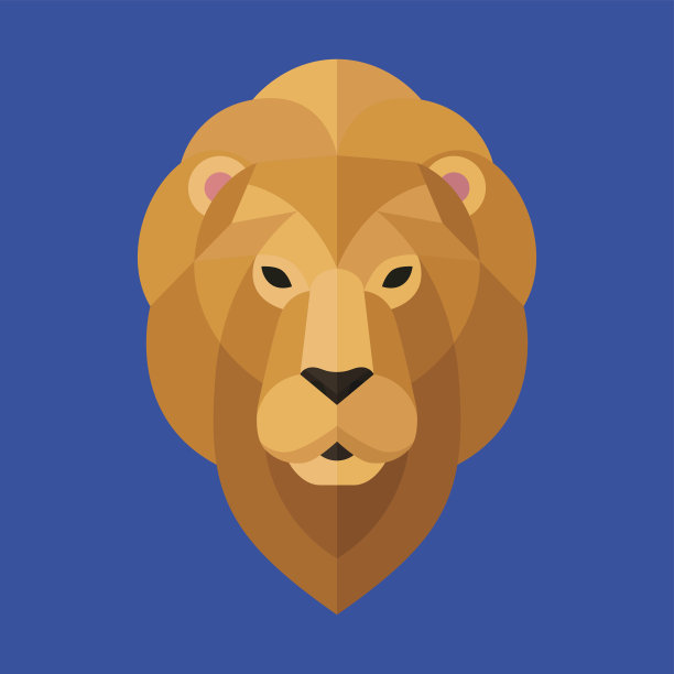 狮子盾牌logo