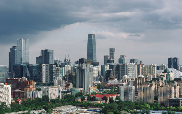 北京鸟瞰图