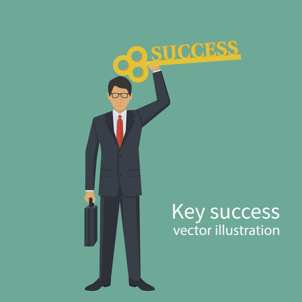 生意兴隆矢量文字