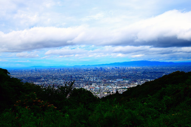 天空,城镇景观,水平画幅