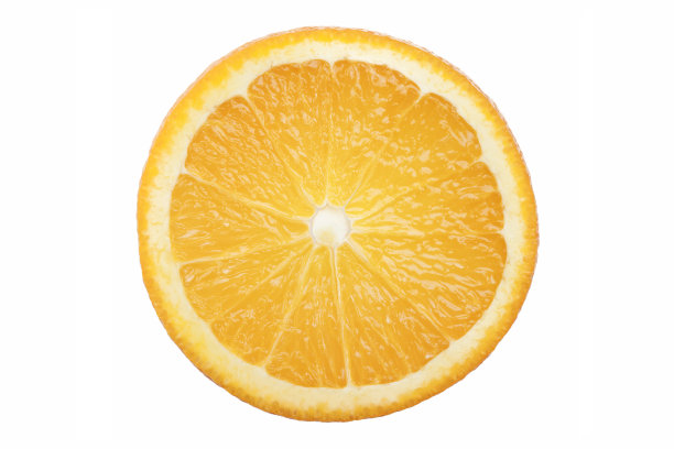 橙子截面