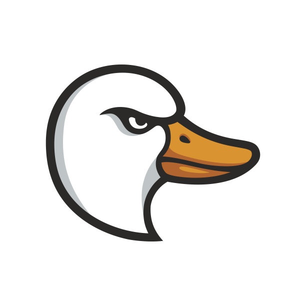 卡通鸭子形象
