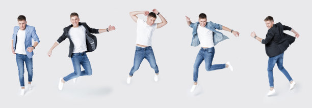 leaping