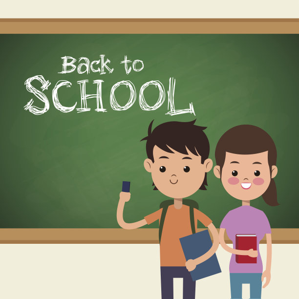 绘画插图,粉笔,卡通