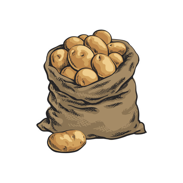 土豆装袋