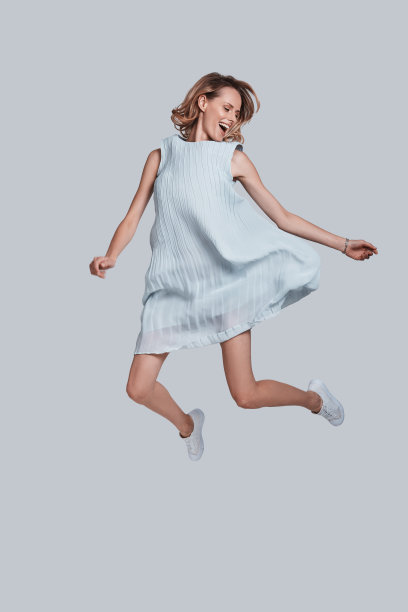 leaping