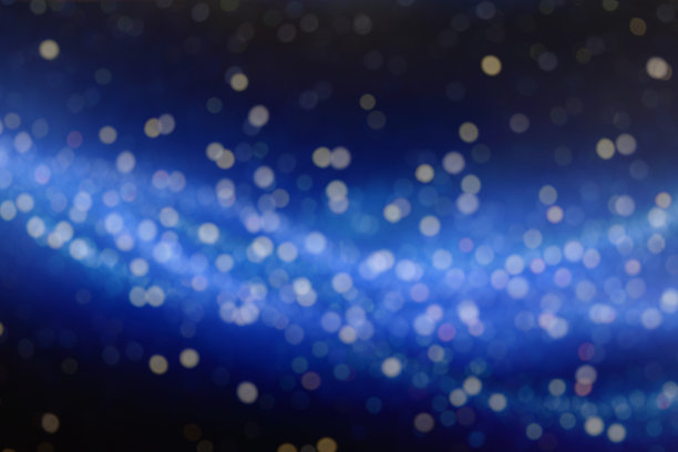 梦幻蓝金抽象纹理图案