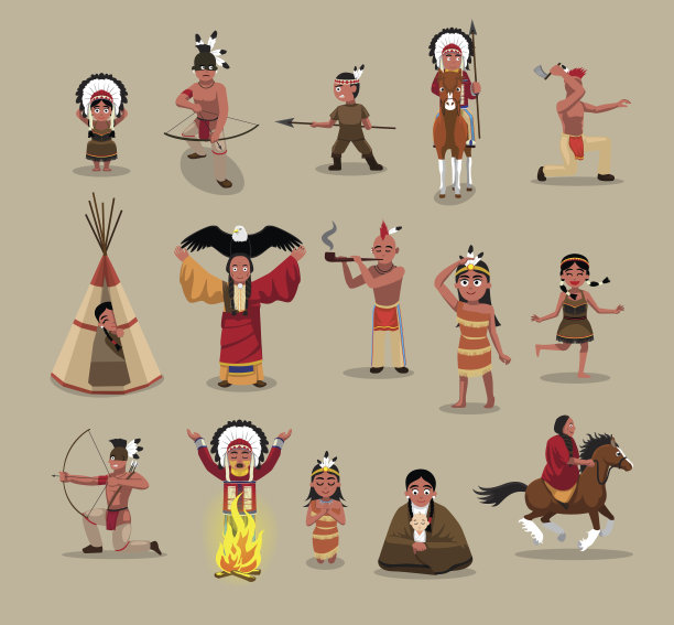 北美部落文化