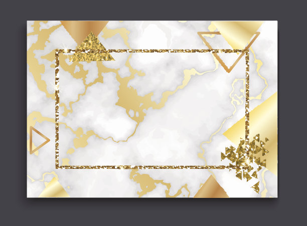 时尚名片装饰线条