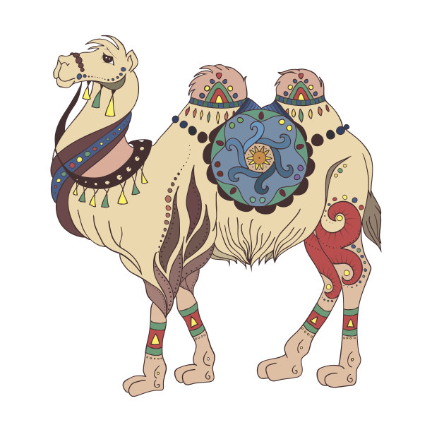 骆驼插画