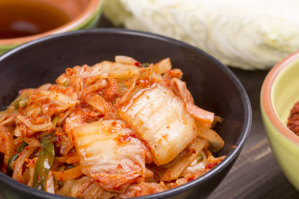 韩国泡菜,红辣椒,韩国食物