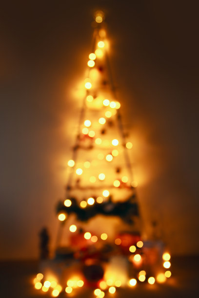 星星灯圣诞树