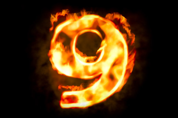 nine