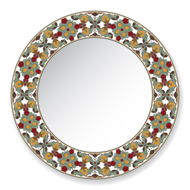 圆形古典传统花纹