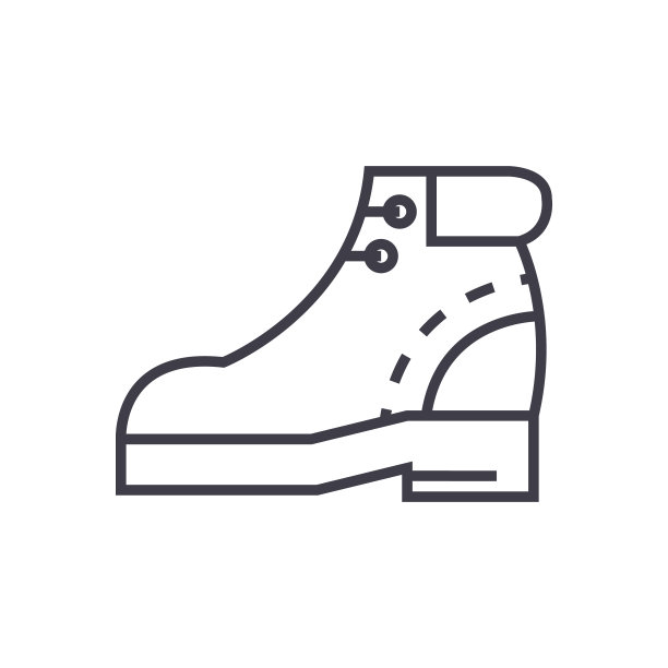 单鞋 图标 线条 icon