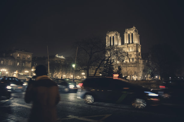 俯瞰巴黎圣母院