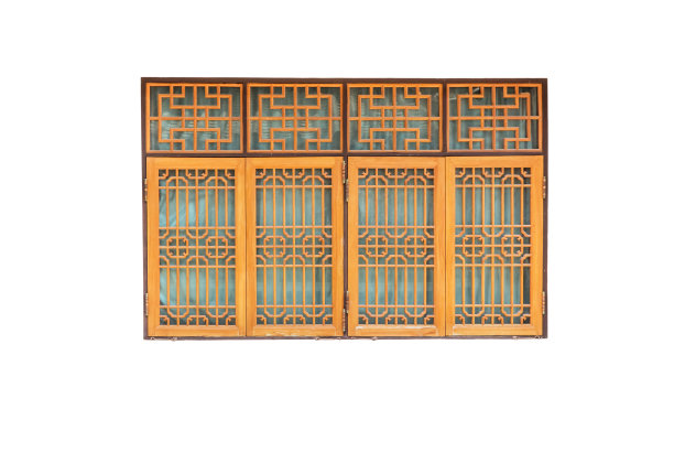中式门格子窗