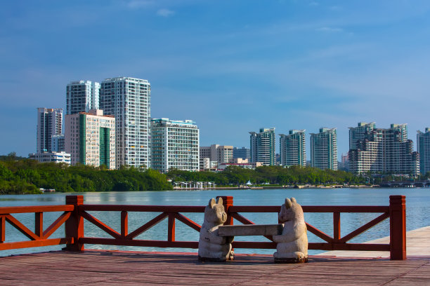 海南城市背景