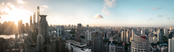 上海外滩浦东全景