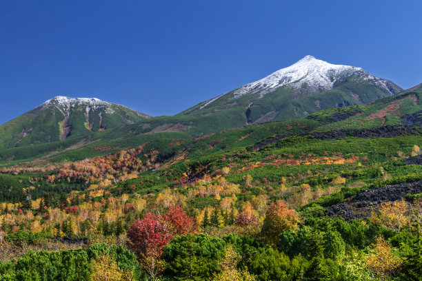 天空,雪,旅行者