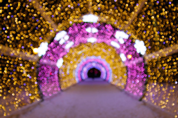 灯光隧道