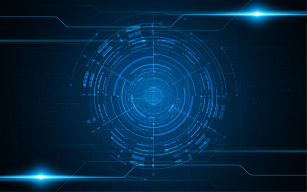 科技感蓝色光效