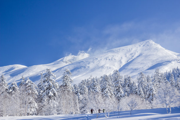 大雪山远眺