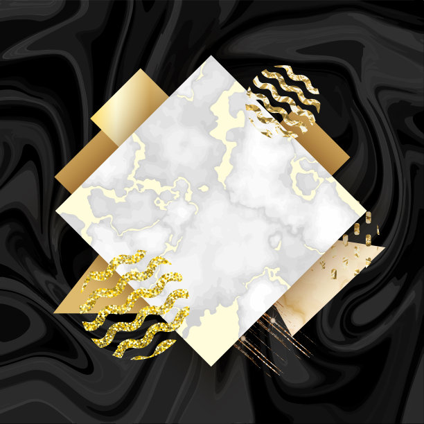 时尚名片装饰线条