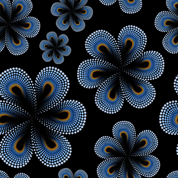 栀子花装饰背景花卉