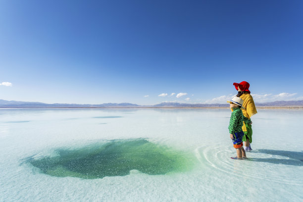 青海湖湖面