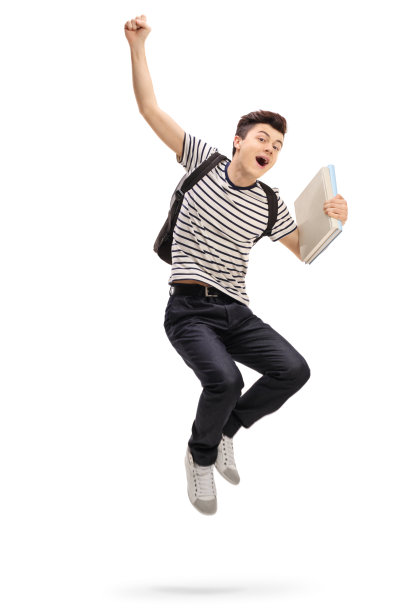 leaping