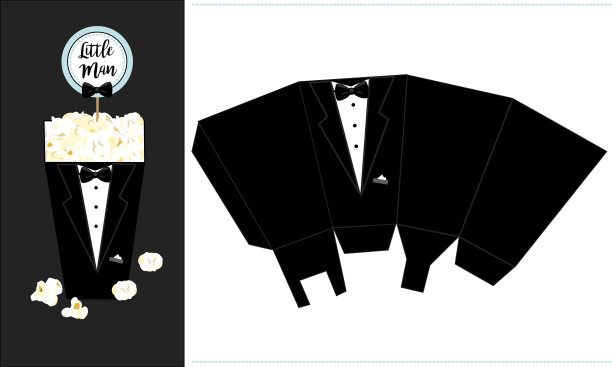 爆米花矢量文字