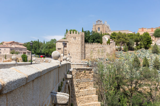 水平画幅,城堡,西班牙之旅