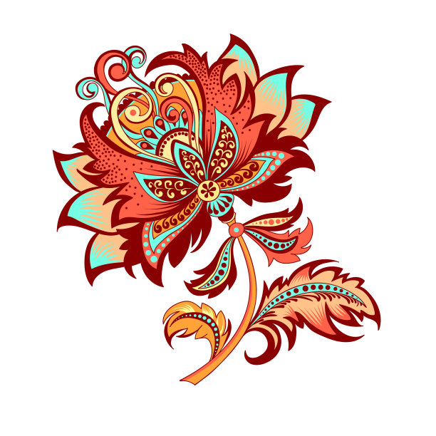 绣花美女头像