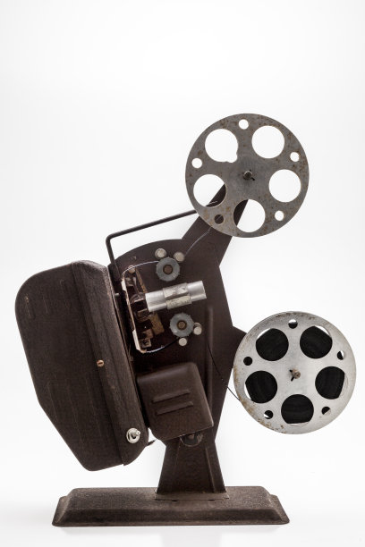 老旧式电影放映机