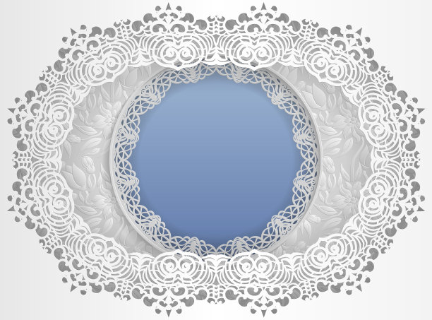 绘画插图,模板,矢量,圆形,花边,婚礼,背景,边框,绘画艺术品,花
