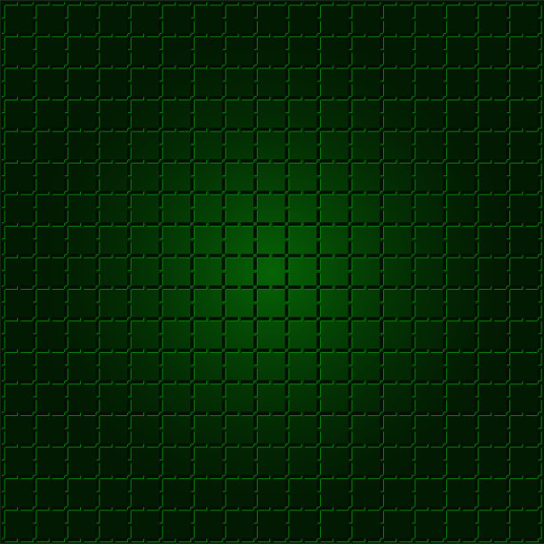 绿色立体几何抽象拼接底纹背景