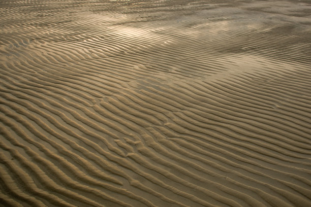 水平画幅,沙子,海岸地形