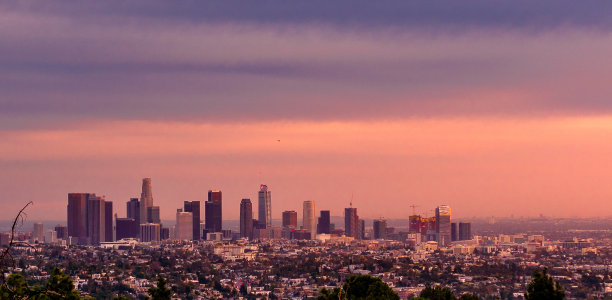 洛杉矶城市剪影